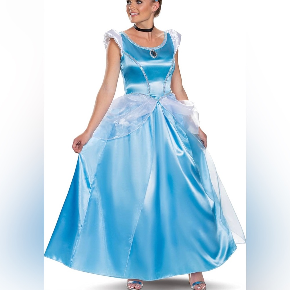 Official Disney Princess Cinderella Costume Dress Size Medium